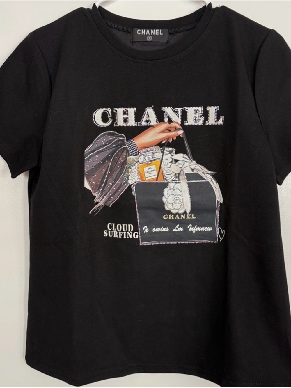 Women’s Chanel Graphic Tee Size M